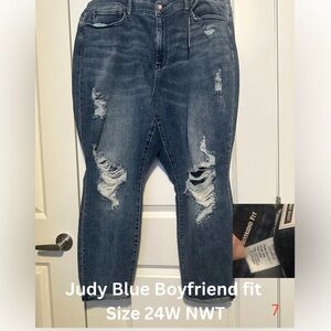 Judy Blue Boyfriend fit size 24W NWT